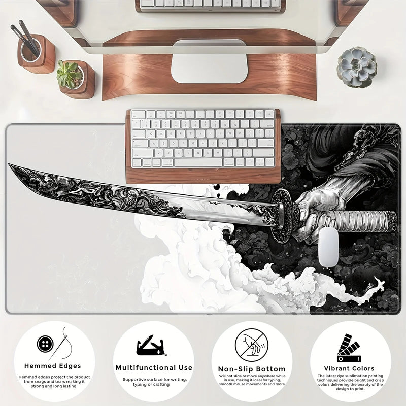 Mouse Pad Katana Japonês Grande